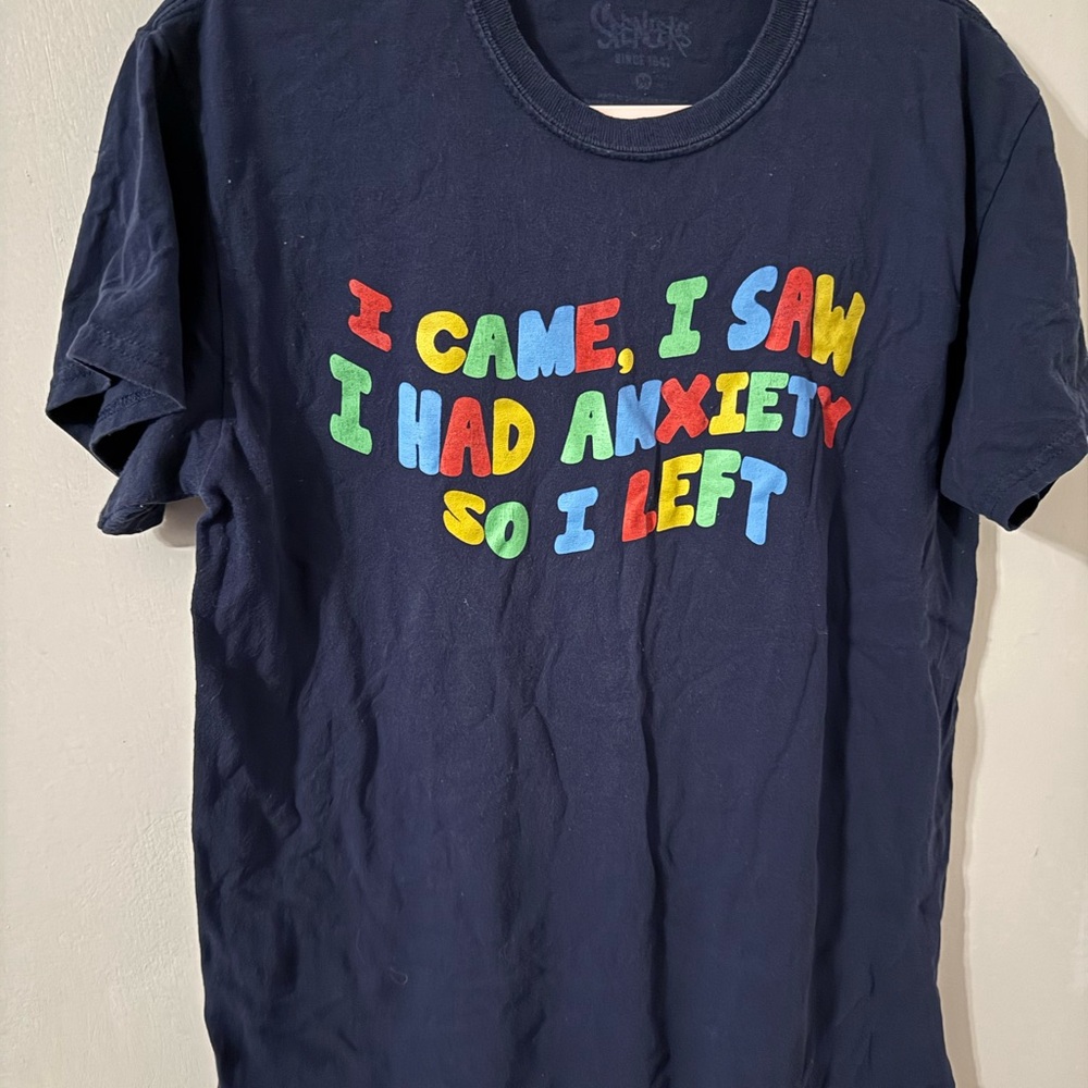 Navy Graphic Tee